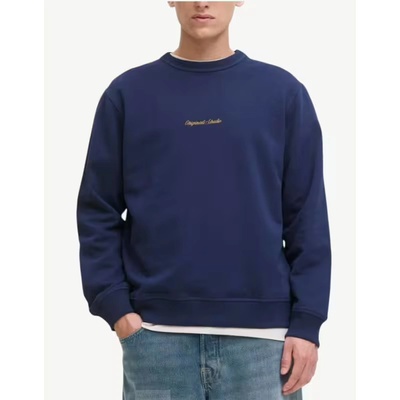 JACK & JONES Jornorrebro Emb Sweat Crew Noos Ocean Cavern