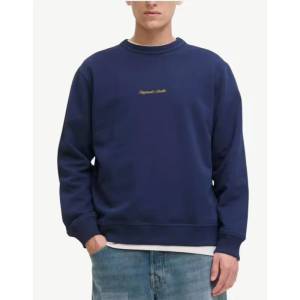 JACK & JONES Jornorrebro Emb Sweat Crew Noos Ocean Cavern