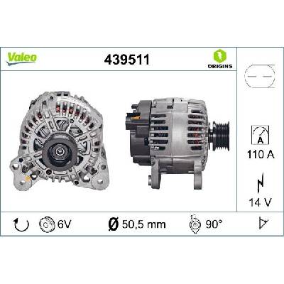 Generátor VALEO 439511