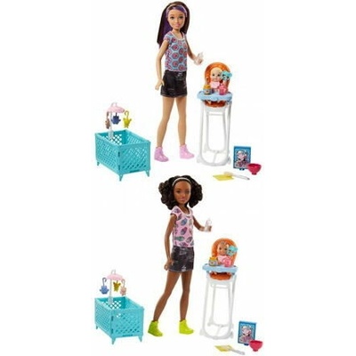 Barbie pestúnka herný set s vaňou