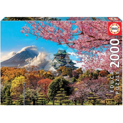 Educa Castillo De Osaka in Japan 2000 dielov a Fix lepidlo