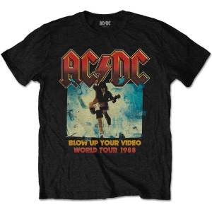AC/DC Blow Up Your Video / World Tour 1988 Black S Риза (ACDCTS42MB01)