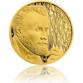 Česká mincovna Zlatá půluncová mince Gustav Klimt 15,56 g