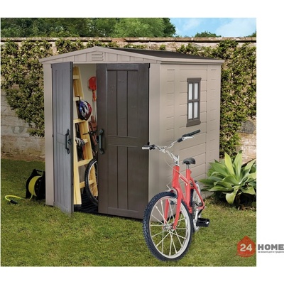 Keter Градинска барака Keter Factor, бежаво-кафява 178x195 см