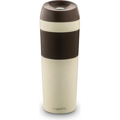 Konighoffer termohrnek Nevis 450 ml hnědý