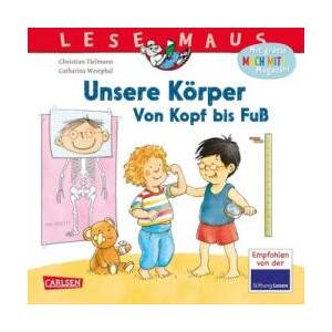 LESEMAUS 167: Unsere Körper - Von Kopf bis Fuß (ISBN: 9783551080684)