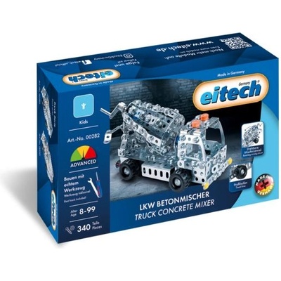 Eitech строителен комплект Автомобил с бетонобъркачка 340 части