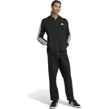 ADIDAS Спортен екип 3-STRIPES FLEECE HOODED Tracksuit