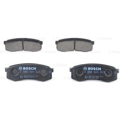 BOSCH Sada brzdových platničiek kotúčovej brzdy 0986424313