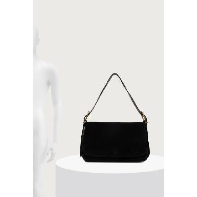 TWINSET чанта с регулируема дръжка дамска от велур (262TD8240)