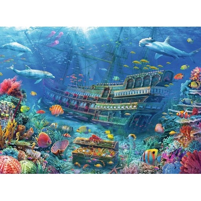 Ravensburger POTOPENÁ LOĎ XXL 200 dílků
