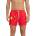 Sundek Бански гащета Sundek Elasticated waistband recycled polyester repreve china flag swimming shorts - Red (Fire Red)