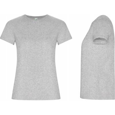 Roly Golden Dámske tričko z organickej bavlny CA6696 Heather Grey