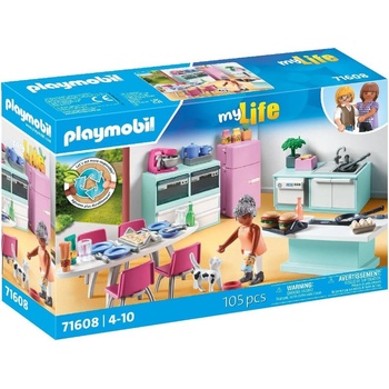 Playmobil 71608 playmobil - Кухня с трапезария
