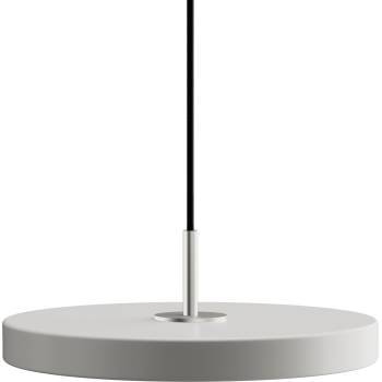 UMAGE Висяща лампа Asteria Plus със сребърен монтаж 31 см сива (2294C4174)