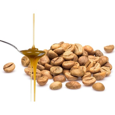 ManuCafe Zelená káva Super štíhlá linie Karamel pouze mletá 50 g