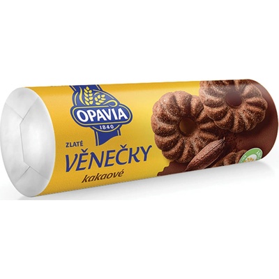 Opavia Zlaté Věnečky kakaové sušenky 150 g