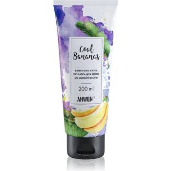 Anwen Cool Bananas Възстановяваща цветна маска за руса коса 200ml