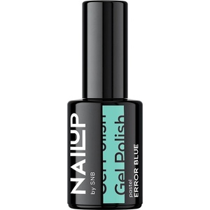 SNB Professional NailUP Гел лак за нокти, Грешно синьо, 6 ml