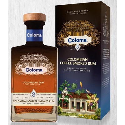 Coloma Coffee Smoked 42% 0,7 l (holá láhev)