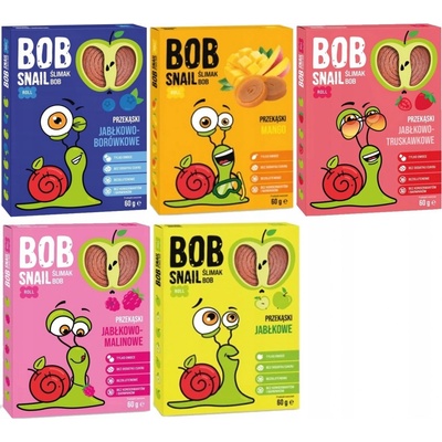 Bob Snail Šnek BOB jablko-borůvka 60 g