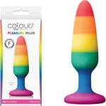  Анален плъг в малък размер, цветна версия 10, 8см. - Pride Edition Small Rainbow (NSTOYS0789)