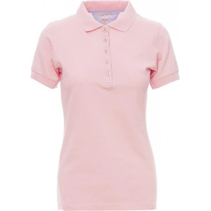 PAYPER glamour 000305-0023 / Дамска поло тениска с къс ръкав - цвят сянка роза xl (000305002305001xl)