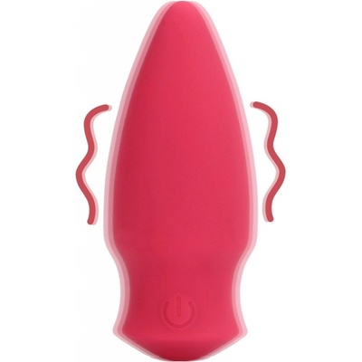 Loveline Shots Cone Shaped Bullet Vibrator silikonová vibrační patrona 8 x 3,1 cm