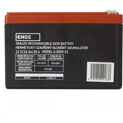 Emos 12V/15Ah B9656V