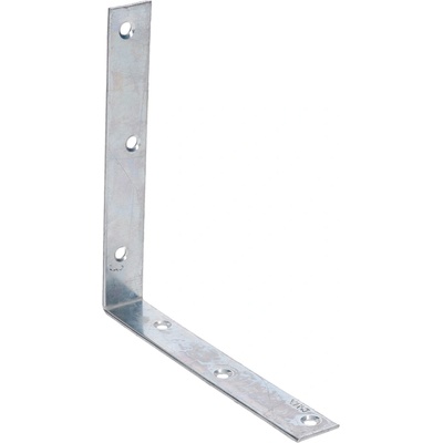 Uholník 150 x 150 x 22 x 2 mm, pozink, otvory ø 4,5 mm