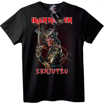 NOONEBRAND Тениска Iron Maiden Samurai - 4XL, Black