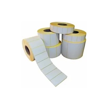 Image 1 of Етикети за принтер 56х25мм на ролка 600бр бели