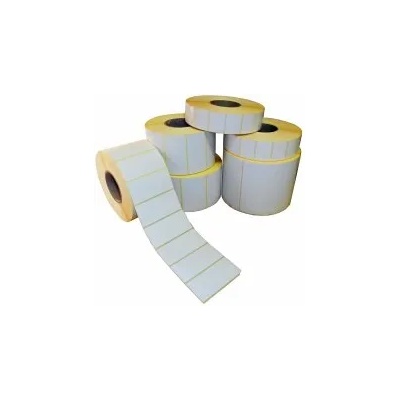 Етикети за принтер 56х25мм на ролка 600бр бели