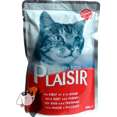 Plaisir Cat hovězí krůta 100 g