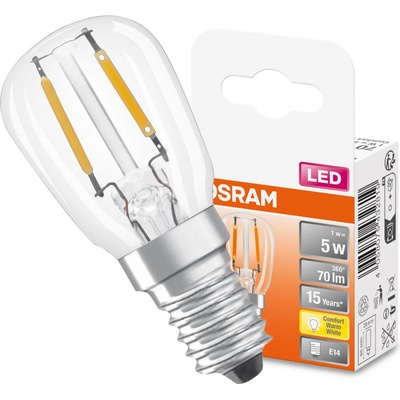 Osram 4058075432819 LED En.trieda 2021 G A G E14 špirálový tvar 1 W = 5 W teplá biela