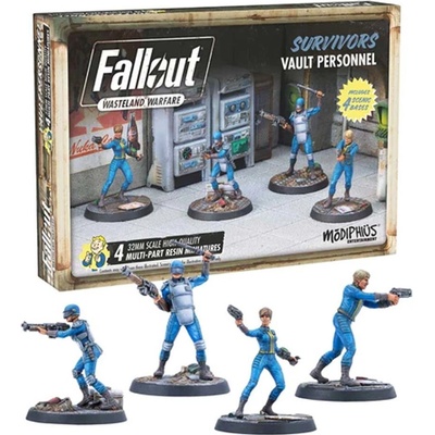 Modiphius Fallout Survivors Vault Personnel