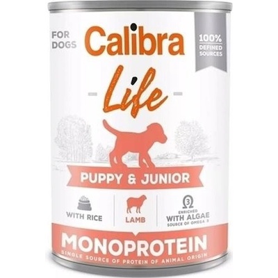 Calibra Dog Life Puppy&Junior Lamb & Rice 6 x 400 g