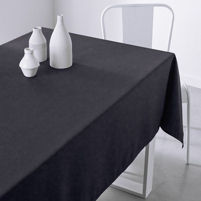 TODAY ubrus Essential 100% polyester Fusain tm. šedá 150x250cm