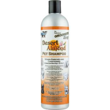 Double K Šampon pro dlouhou a hustou srst Desert Almond 473 ml