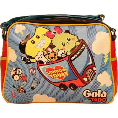 Gola praktická dámska crossbody kabelka Svetlo modrá