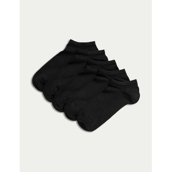 Marks & Spencer 5 чифта ниски чорапи Sumptuously Soft Marks & Spencer черна Marks & Spencer | Cheren | ЖЕНИ | 6-8