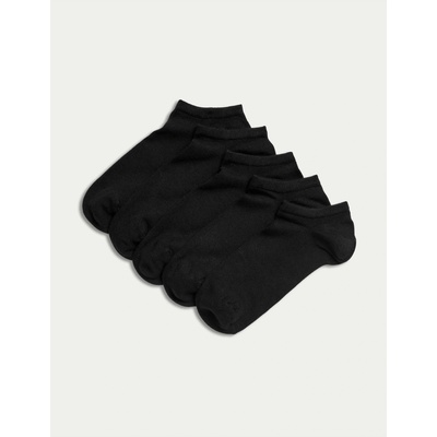 Marks & Spencer 5 чифта ниски чорапи Sumptuously Soft Marks & Spencer черна Marks & Spencer | Cheren | ЖЕНИ | 6-8