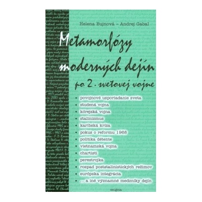 Metamorfózy moderných dejín po 2.svetovej vojne