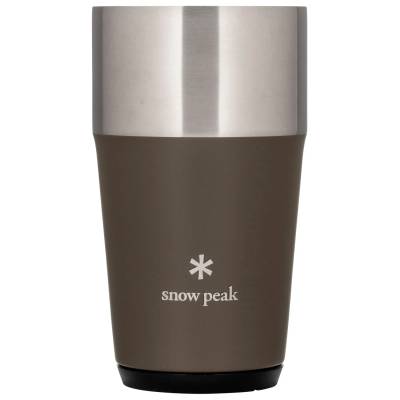 Чаша Snow peak Shimo Tumbler Insulated mug - Black - размер 470 ml (532-2727-0111)