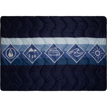 Wave Hawaii Завивка Wave hawaii Multifunc Outdoor Blanket D2 Blanket - Dunkelblau - размер 200 x 140 cm (558-0330-0111)