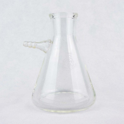 Láhev odsávací se skleněnou olivkou, 500 ml, drobné opotřebení