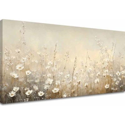 Obraz kvetinový sen | dokončené rukou umelca - 50x100 cm
