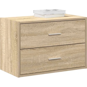 vidaXL Шкаф с 2 чекмеджета дъб сонома 60x31x40 см инженерно дърво (858825)