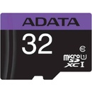 Pamäťové karty ADATA Premier microSDHC 32GB UHS-I U1 + adapter AUSDH32GUICL10-RA1