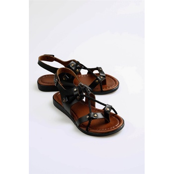 Moda Trend Дамски ежедневни сандали - Черни #369591 (369591_Черно)